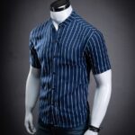 CAMISA NERÚ RAYAS