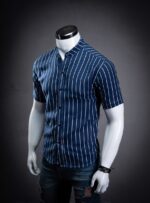 CAMISA NERÚ RAYAS
